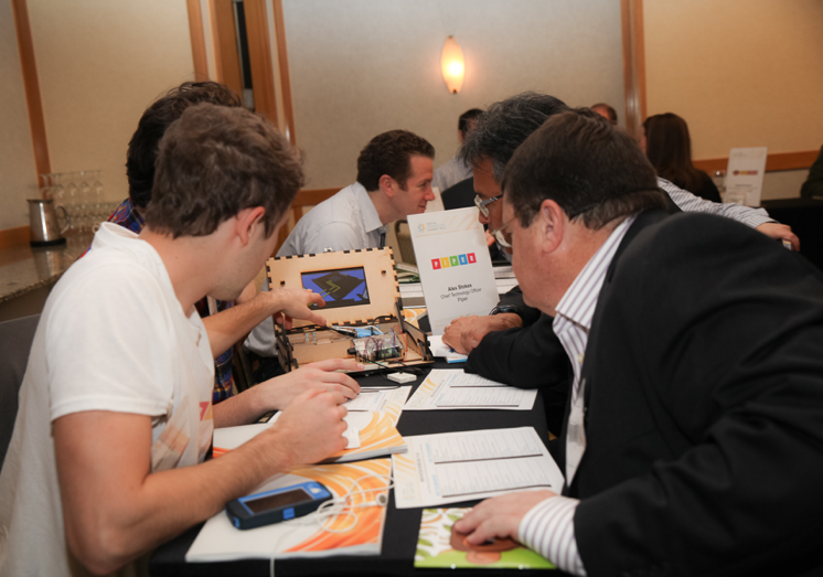 Piper Computer Kit being demoed at a press event